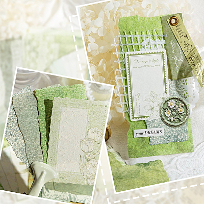 1Bag Scrapbook Paper Kits DIY-SP0005-52D-1
