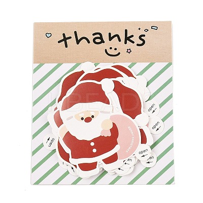 Christmas Theme Paper Self-Adhesive Stickers DIY-M070-10A-1