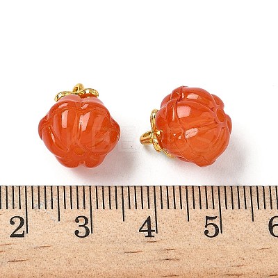 Glass Charms GLAA-P072-04G-10-1