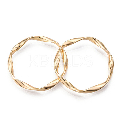 Brass Linking Rings KK-Q735-327G-1