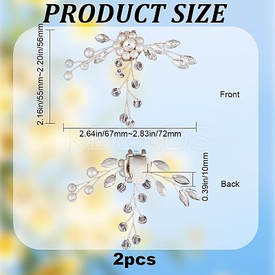 Detachable Shoe Decoration AJEW-WH0326-76C-1