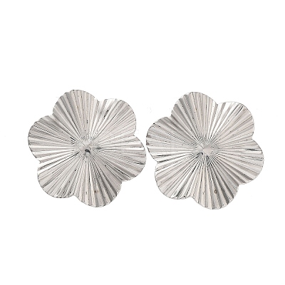 Non-Tarnish 304 Stainless Steel Stud Earring Findings STAS-P357-01C-P-1