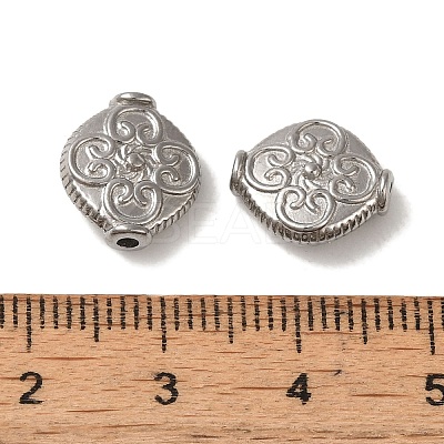 Tarnish Resistant 304 Stainless Steel Beads STAS-K285-13P-1