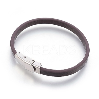 Microfiber Leather Cord Bracelets BJEW-L635-01C-M-1