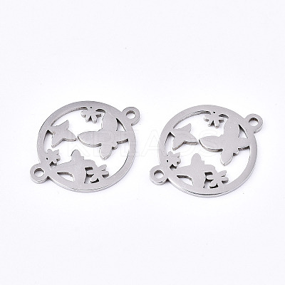Tarnish Resistant 201 Stainless Steel Links Connectors LS-STAS-S080-025P-1