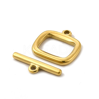 Ion Plating(IP) 304 Stainless Steel Toggle Clasps STAS-F290-02G-1