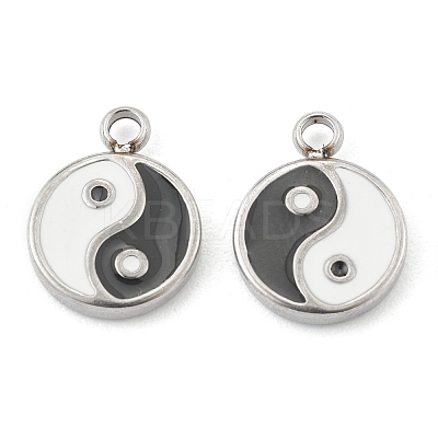 Fashion 304 Stainless Steel Enamel Charms STAS-Z009-10P-1