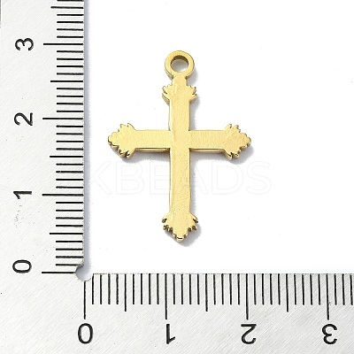 Ion Plating(IP) 304 Stainless Steel Pendants STAS-B058-17G-01-1