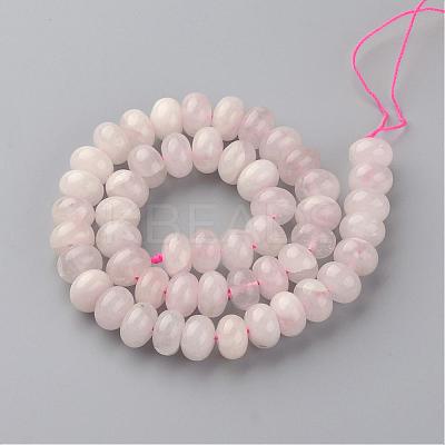Natural Rose Quartz Bead Strands G-S214-38-1