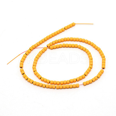 Non-magnetic Synthetic Hematite Beads Strands G-WH0018-01B-1