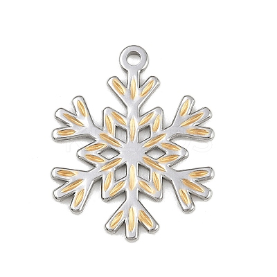 304 Stainless Steel Pendants STAS-G354-04GP-1