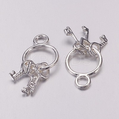 Tibetan Style Alloy Pendants TIBEP-1903-S-RS-1
