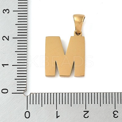PVD Vacuum Plating 304 Stainless Steel Pendants STAS-Z072-01G-M-1