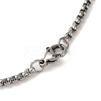 Perfume Bottle Prayer Bottle Alloy Rose Rhinestone Pendant Necklaces for Women FS-WG044F9-01-1