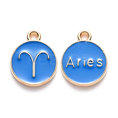Alloy Enamel Pendants LS-ENAM-S124-01A-02A-1