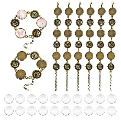 Alloy Bracelets Making BJEW-PH01919-1