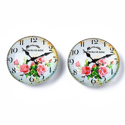 Glass Paper Snap Buttons BUTT-N019-007-A02-1
