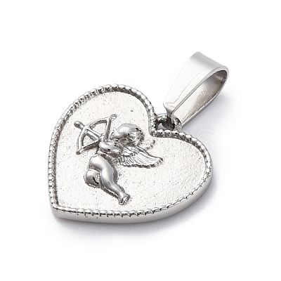 304 Stainless Steel Charms STAS-U043-18P-1