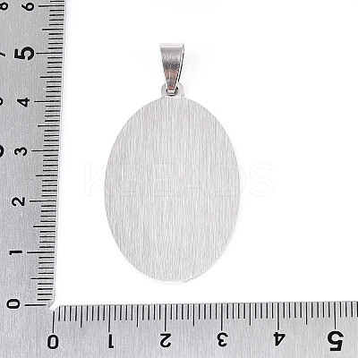 201 Stainless Steel Pendants STAS-T066-82P-01-1