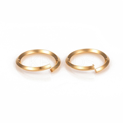304 Stainless Steel Open Jump Rings STAS-I150-07G-G-1