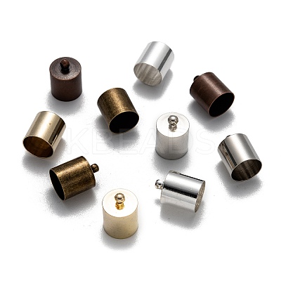 Brass Cord Ends X-KK-D219-14x10-M-1