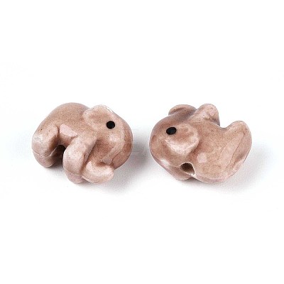 Handmade Porcelain Ceramic Beads PORC-T133-27D-1