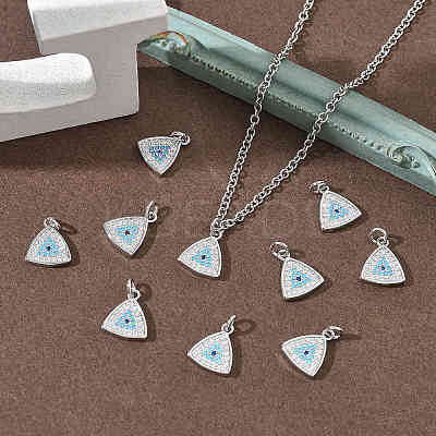 SHEGRACE Brass Colorful Cubic Zirconia Pendants XGRQ3K375-520P-1