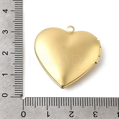 Brass Locket Pendants KK-P342-01A-G-1