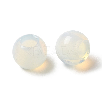 Opalite European Beads G-N342-03A-1