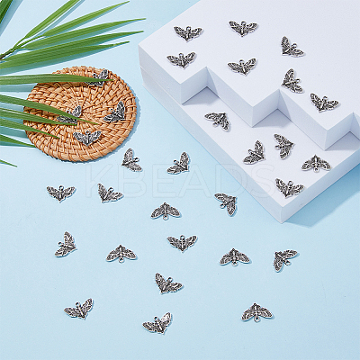 80Pcs Tibetan Style Alloy Pendants PALLOY-DC0001-04-1