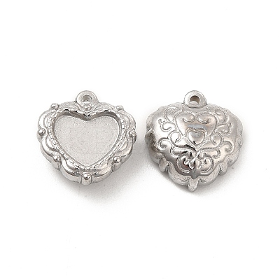 Non-Tarnish 304 Stainless Steel Pendants STAS-B032-33P-1
