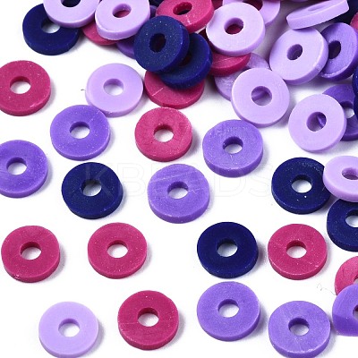 Handmade Polymer Clay Beads CLAY-T019-02B-28-1