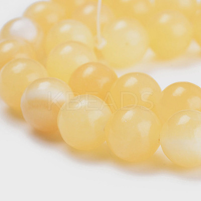 Natural Topaz Jade Beads Strands X-G-E266-11A-12mm-1