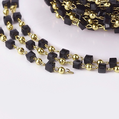 Handmade Glass Beaded Chains CHC-F008-A09-1
