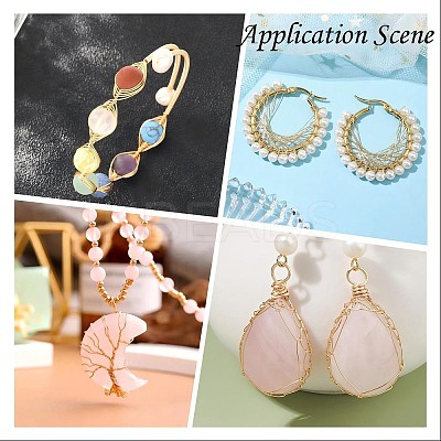 Round Copper Jewelry Wire CWIR-S002-0.2mm-03-1
