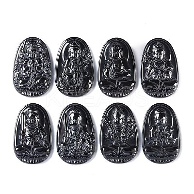 Synthetic Non-Magnetic Hematite Pendants G-E618-01-1