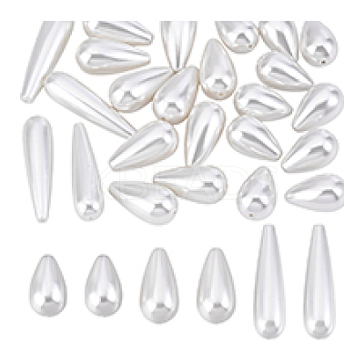 Electroplate Shell Pearl Beads Strands BSHE-PH0001-52-1