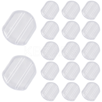 120Pcs Comfort Silicone Earring Pads KY-SP0001-68-1
