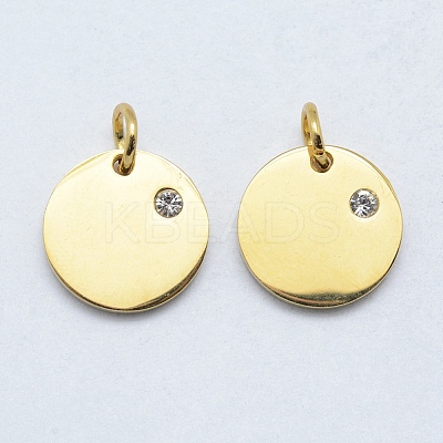 316 Surgical Stainless Steel Pendants STAS-K178-06G-1