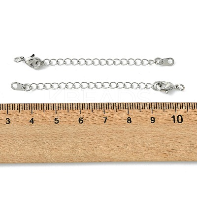 SHEGRACE Brass Curb Chain Extender XGR0149P-164P-1