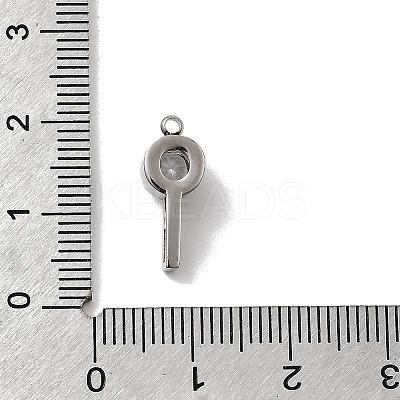 304 Stainless Steel Pendants STAS-B102-06A-P-1