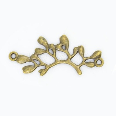 Tibetan Style Links/Connectors LS-TIBEP-EA11638YKG-B-FF-1