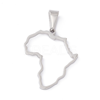 Non-Tarnish 304 Stainless Steel Pendants STAS-G284-02P-1
