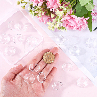 20Pcs Glass Bead Cone for Wind Chimes Making GLAA-SP0001-02-1
