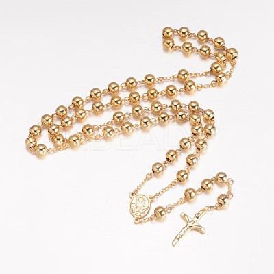 201 Stainless Steel Necklaces X-NJEW-K063-03G-1