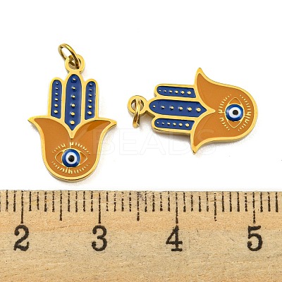 Ion Plating(IP) 304 Stainless Steel Pendants STAS-O003-04G-1