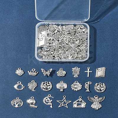 20 Styles Tibetan Style Alloy Pendants FIND-FS0002-72-1