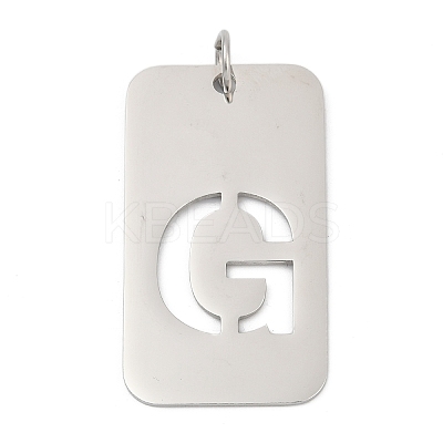 304 Stainless Steel Pendants STAS-M115-01P-G-1