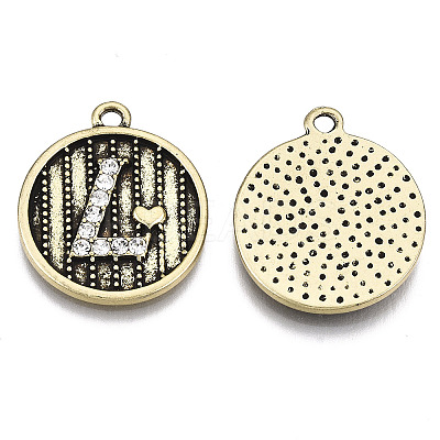Alloy Pendants PALLOY-S125-054AG-NR-1