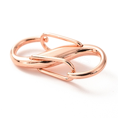 Zinc Alloy DIY Bags Adjustable Clasps Accessories PALLOY-A068-06RG-1